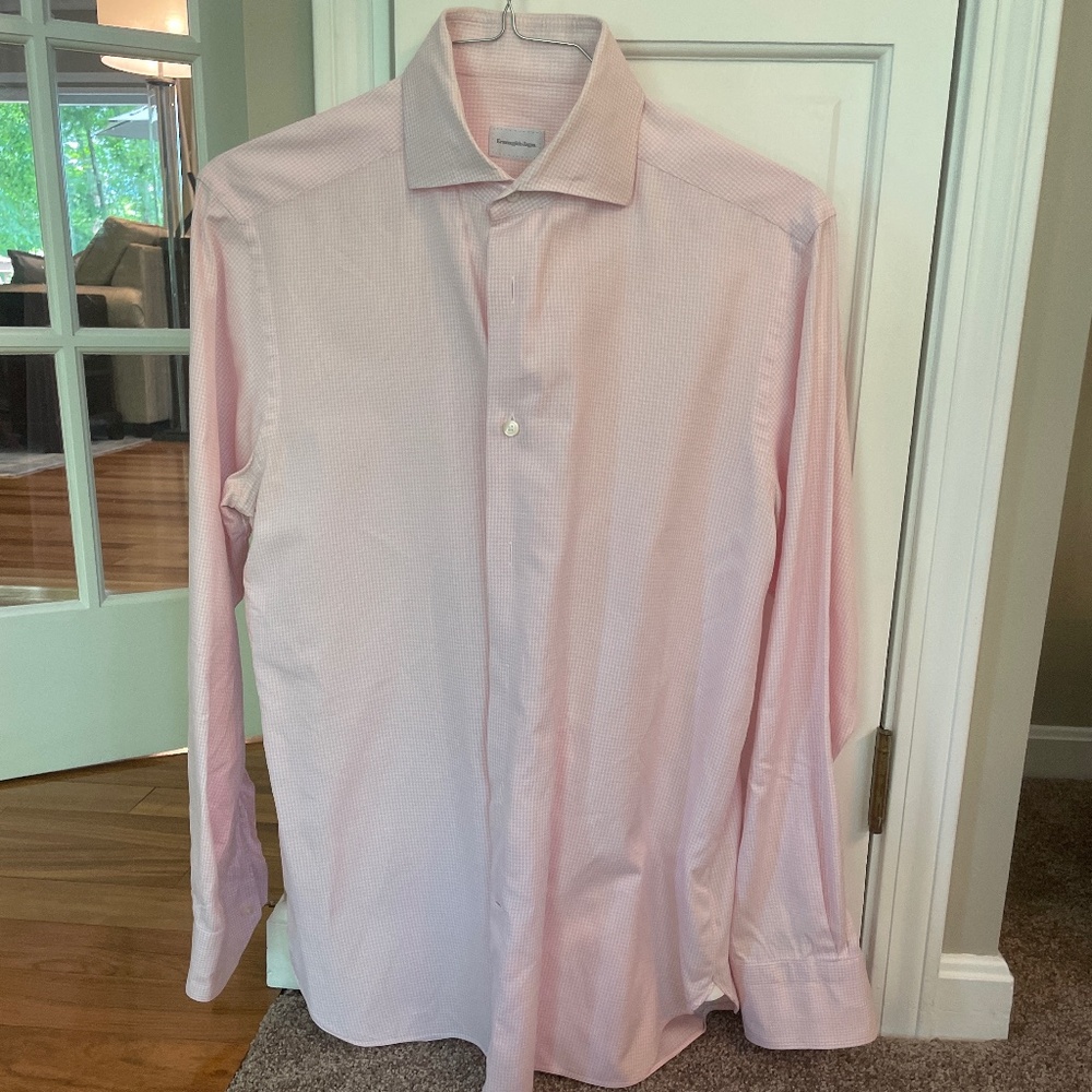 Mens size 41/16 Zegna dress shirt